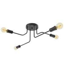 Lustre Luminária Sputnik Assimétrico 6 Braços Sala Cozinha