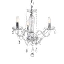 Lustre Maria Tereza 3 braços Teresa lâmpadas E14