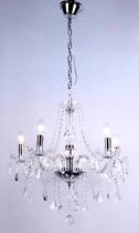 Lustre Maria Thereza Transparente 5 Braços Lc1411-5.000