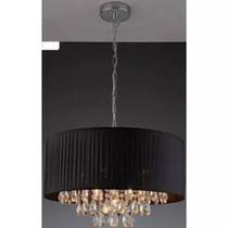 Lustre Master Diamond Redondo 5 Lâmpadas Preto - Startec Lustre Master Diamond Redondo 5 Lâmpadas Preto - Startec