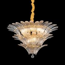 Lustre Moderno Cristais Arqueado Vertical Menor Luxo Alta De