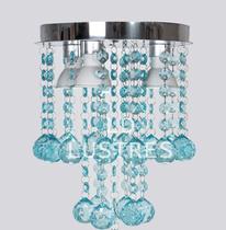 Lustre Moderno De Acrílico Alto Brilho Base Inox Espelhado Lustre Moderno De Acrílico Alto Brilho Base Inox Espelhado