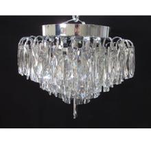 Lustre Moderno Pingentes Cristal 32cm Luxuoso Formosa Lustre Moderno Pingentes Cristal 32cm Luxuoso Formosa