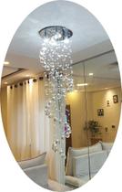 Lustre No Modelo Espiral Com Base De 40cm De Diâmetro