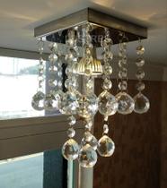 Lustre Para Lavabo, Cordão De Castanhas De Cristal