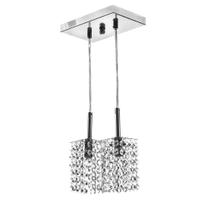 Lustre Para Sala Clearcast Duplo Cristal Legitimo!