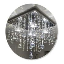 Lustre para sala cristal legítimo vai montado.