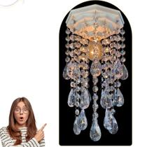 Lustre para Sala de Jantar ou Estar Luminarias de Teto Moderno Decoração Casa - Amêndoas Oct. Interc