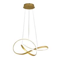 Lustre para Sala Infinito Led Moderno Dourado 3 em 1 Luminária Quarto Design Decoração Natal Lustre para Sala Infinito Led Moderno Dourado 3 em 1 Luminária Quarto Design Decoração Natal