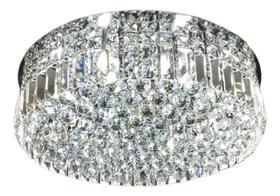 Lustre para sala,mesa jantar,,quarto.Cristal Base 60 Diametro X 15cm,para sala cristal legítimo k9.