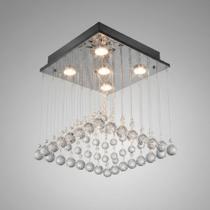 Lustre Para Sala, Quarto, Cozinha, Sala De Jantar Base 30x30 -
