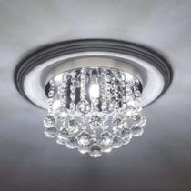 Lustre Para Sala Quarto De Cristal Legítimo K9 Redondo