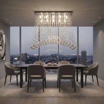 Lustre Para Sala, Quarto, Sala De Jantar, Base 20x70