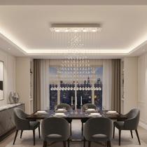 Lustre Para Sala, Quarto, Sala De Jantar, Cozinha,base 18x70