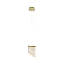 Lustre Pendente 14,8x7x22cm 2,5w 3000k 125 Lúmens Onda Bella Iluminação