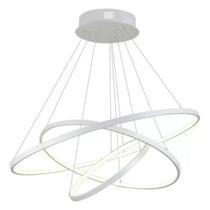 Lustre Pendente 3 Arcos LED 60W 3200K Branco Domum
