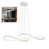 Lustre Pendente 3 em 1 Arco Infinito LED Iluminaçao Perfil Recepçao Hall de Entrada Residencial Comercial Restaurante Hotel Decoraçao Luxo Lustre Pendente 3 em 1 Arco Infinito LED Iluminaçao Perfil Recepçao Hall de Entrada Residencial Comercial Restaurante Hotel Decoraçao Luxo