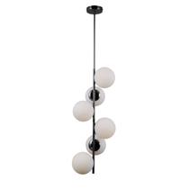 Lustre Pendente 31x140cm E27 30W Petit Poa SQ004B Bella Iluminação