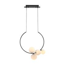 Lustre Pendente 62x33x66,2cm G9 50w Nero Cromo Bella Iluminação Lustre Pendente 62x33x66,2cm G9 50w Nero Cromo Bella Iluminação