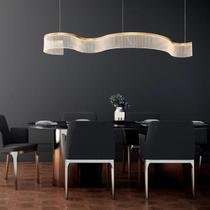 Lustre Pendente Acrílica Design Moderno 28w 3 Em 1 Bivolt