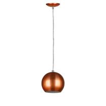 Lustre Pendente Aluminio Bola Cobre C / Lustre Pendente Aluminio Bola Cobre C /