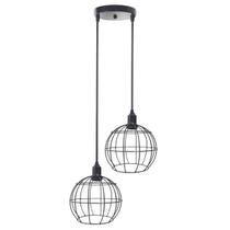 Lustre Pendente Aramado Duplo Globo Cabo Regulável Luminária Agp Ilumini Lustre Pendente Aramado Duplo Globo Cabo Regulável Luminária Agp Ilumini