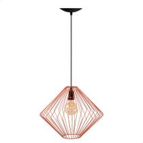 Lustre Pendente Aramado Rubi - Cobre Lustre Pendente Aramado Rubi - Cobre