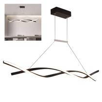 Lustre Pendente Aspiral LED Decoraçao Ondas Recepçao Hall de Entrada Sala de Jantar Moderno Comercial Residencial Iluminaçao Ambiente Lustre Pendente Aspiral LED Decoraçao Ondas Recepçao Hall de Entrada Sala de Jantar Moderno Comercial Residencial Iluminaçao Ambiente
