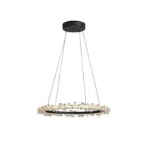 Lustre Pendente Aster 60x8cm 1x LED 28W 3000k 2100 Lúmens OC024B Bella Iluminação