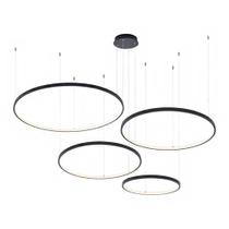 Lustre Pendente Astraled Bevis PL-9736 Preto Led Bivolt Lustre Pendente Astraled Bevis PL-9736 Preto Led Bivolt