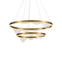 Lustre Pendente Astraled Lomy PL-9855 Dourado Led Bivolt Lustre Pendente Astraled Lomy PL-9855 Dourado Led Bivolt