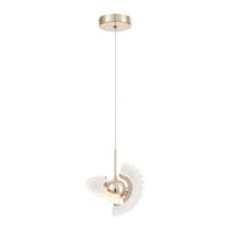 Lustre Pendente Astraled Lynx PT-9111 Dourado Brilho Led Bivolt Lustre Pendente Astraled Lynx PT-9111 Dourado Brilho Led Bivolt