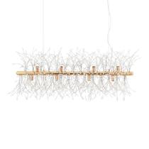 Lustre Pendente Astraled Mensae Pt-1042 Dourado G9 Bivolt Lustre Pendente Astraled Mensae Pt-1042 Dourado G9 Bivolt
