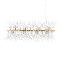 Lustre Pendente Astraled Mensae PT-1042 Dourado G9 Bivolt