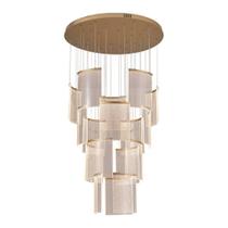 Lustre Pendente Astraled Starlit Pl-9851 Dourado Led Bivolt Lustre Pendente Astraled Starlit Pl-9851 Dourado Led Bivolt