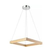 Lustre Pendente Avant Kavas Triangulo 18W 3000k Madeira