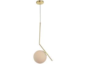 Lustre Pendente Avant Pérola Brinco Max 1xG45 Ouro Brilho Lustre Pendente Avant Pérola Brinco Max 1xG45 Ouro Brilho
