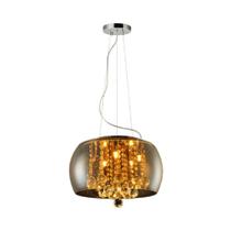Lustre Pendente Avant Wessex 40cm 5xG9 Ambar Translucido Lustre Pendente Avant Wessex 40cm 5xG9 Ambar Translucido