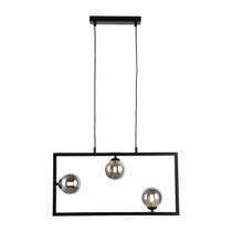 Lustre Pendente Balanço 60x30cm 3xg9 75W TR003B Bella Iluminação