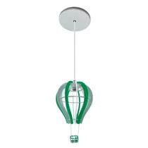 Lustre Pendente Balão Verde quarto infantil / bebê