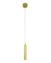 Lustre Pendente Beer Tubo Led 3000K Dourado Usina Lustre Pendente Beer Tubo Led 3000K Dourado Usina