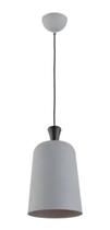 Lustre Pendente Bell Aço Cinza 23cm E27 Bivolt Avant Lustre Pendente Bell Aço Cinza 23cm E27 Bivolt Avant