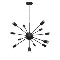 Lustre Pendente Bivolt 12 Braços Sirius WOODS!