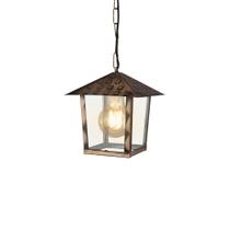Lustre Pendente Blumenau Colonial Nina Quadrado Vidro Liso Cobre E27 Bivolt Lustre Pendente Blumenau Colonial Nina Quadrado Vidro Liso Cobre E27 Bivolt