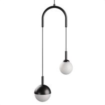 Lustre Pendente Blumenau Macadâmia Duplo G9 Bivolt Lustre Pendente Blumenau Macadâmia Duplo G9 Bivolt