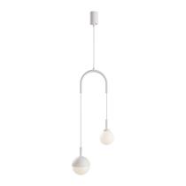Lustre Pendente Blumenau Macadâmia Duplo G9 Bivolt Lustre Pendente Blumenau Macadâmia Duplo G9 Bivolt