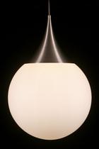 Lustre Pendente Bola 30cm Vidro Fosco 368/1