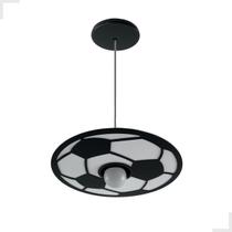 Lustre Pendente - Bola de Futebol - Quarto Infantil Menino