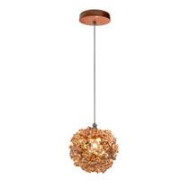 Lustre Pendente Bola Dourado Cristal Dente De Leão Ninho Lustre Pendente Bola Dourado Cristal Dente De Leão Ninho