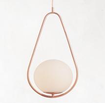 Lustre Pendente Bravalumi Fallen Globo E27 Bivolt
